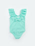 LC Waikiki V-Neck Basic Baby Girl Swimsuit